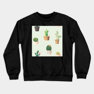 Catus Pattern Crewneck Sweatshirt